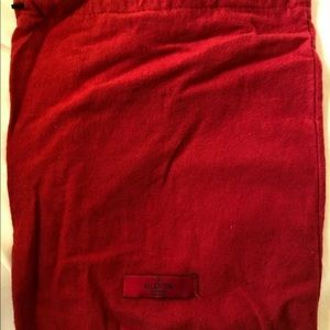 Valentino Garavani Flannel Dust Bag 13.5 x 11.5